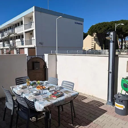 Sol-y-days California, Superbe Renove En Rdc Avec Parking, Belle Terrasse Ombragee, A 200m De La * Le Grau-du-Roi